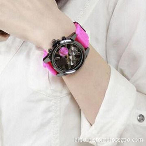 Big Dial Fashionable New Design Silicone Watch, Cool Style for Ladies, OEM and ODM Orders Welcomed